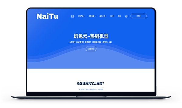 奶兔云 - 香港CN2 带宽2M 月付21元-