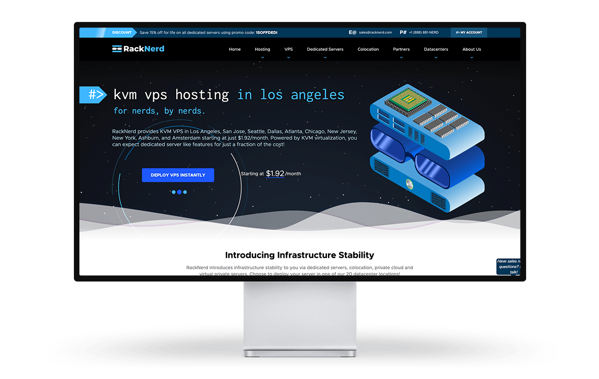 RackNerd：美国便宜VPS、低至$10.18/年、1Gbps带宽、美国服务器低至$59/月、高性能Windows服务器-