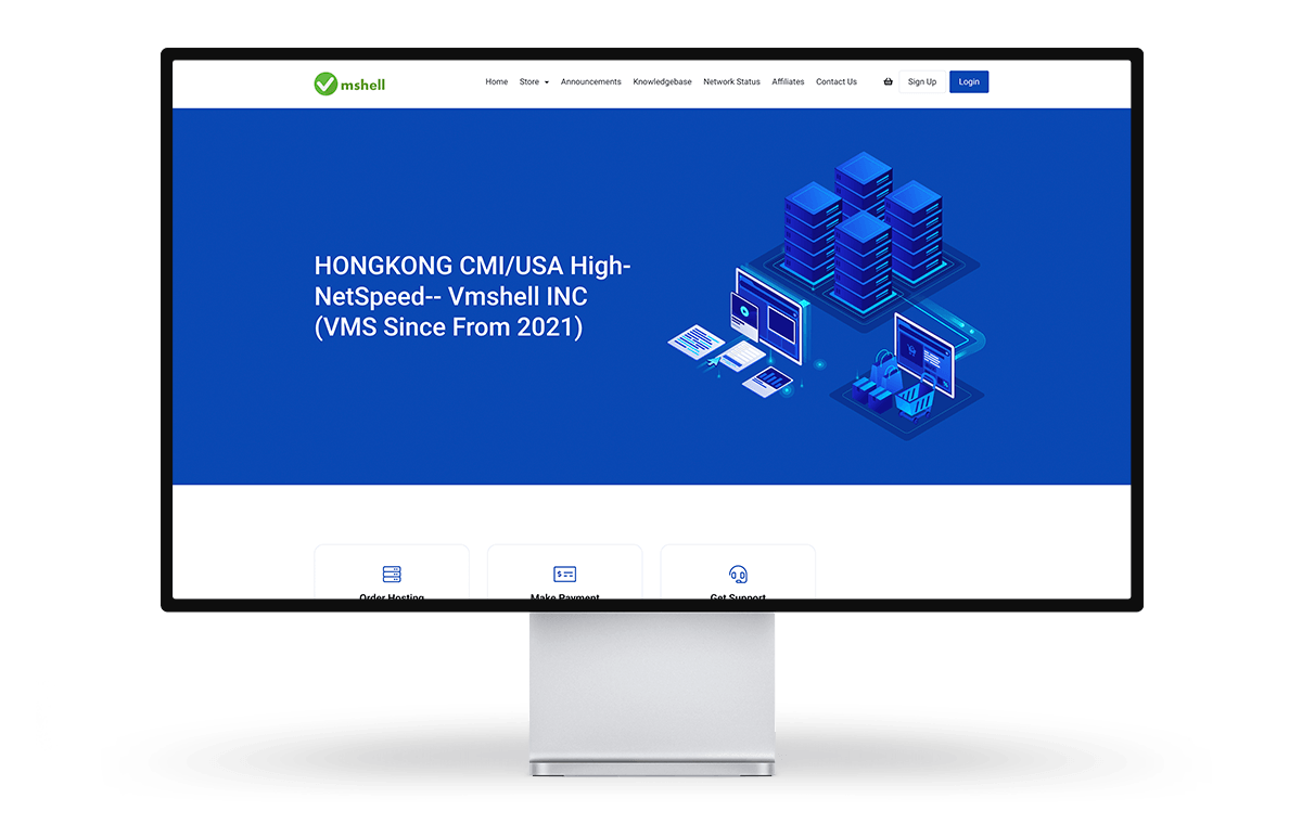 VMSHELL上新 圣何塞VPS 带宽10Gbps 年缴29.99 年缴内存1GB 流量1TB-